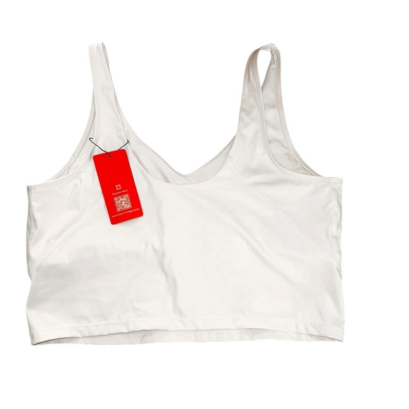The Gym People Other - Elegant White Sports Bra